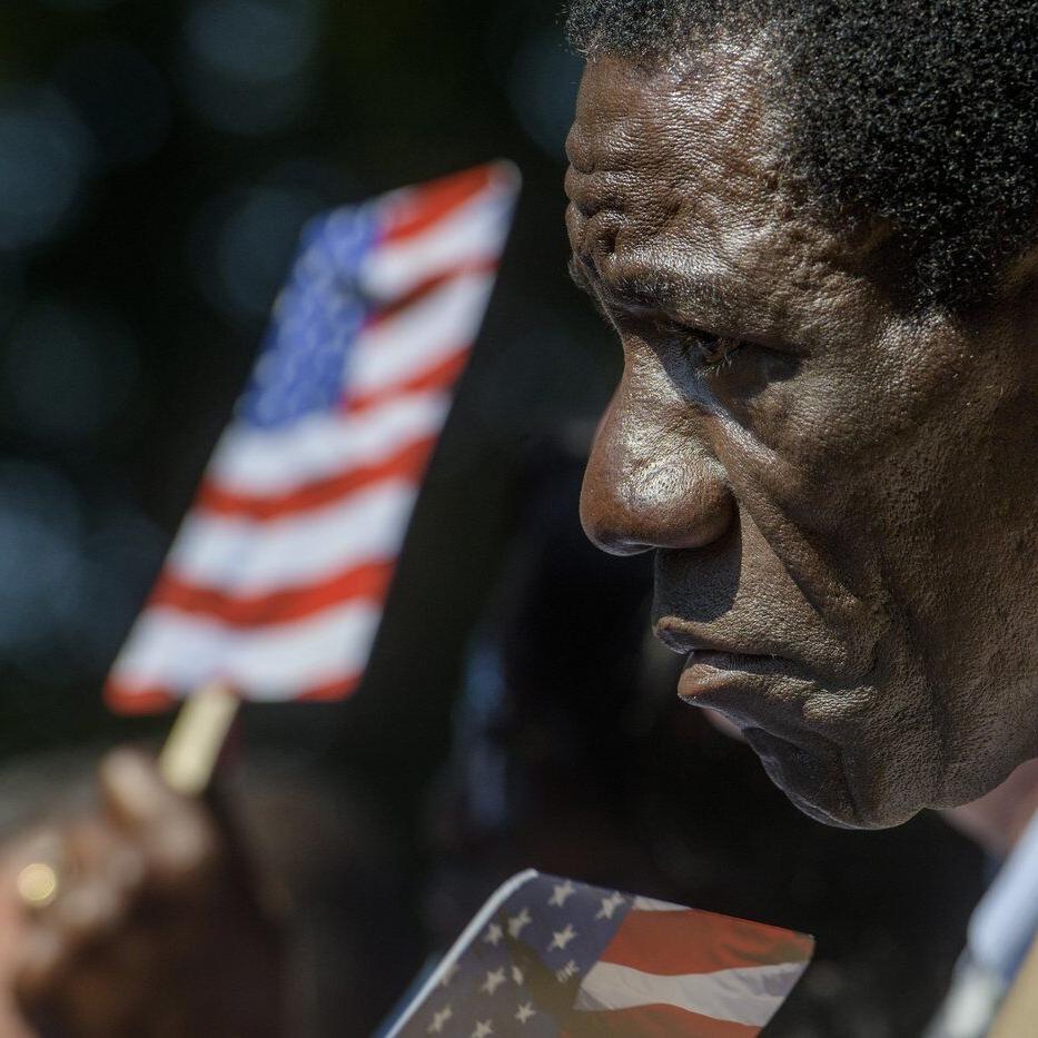 Photos of protests and celebrations mark a different Fourth of July for many Americans